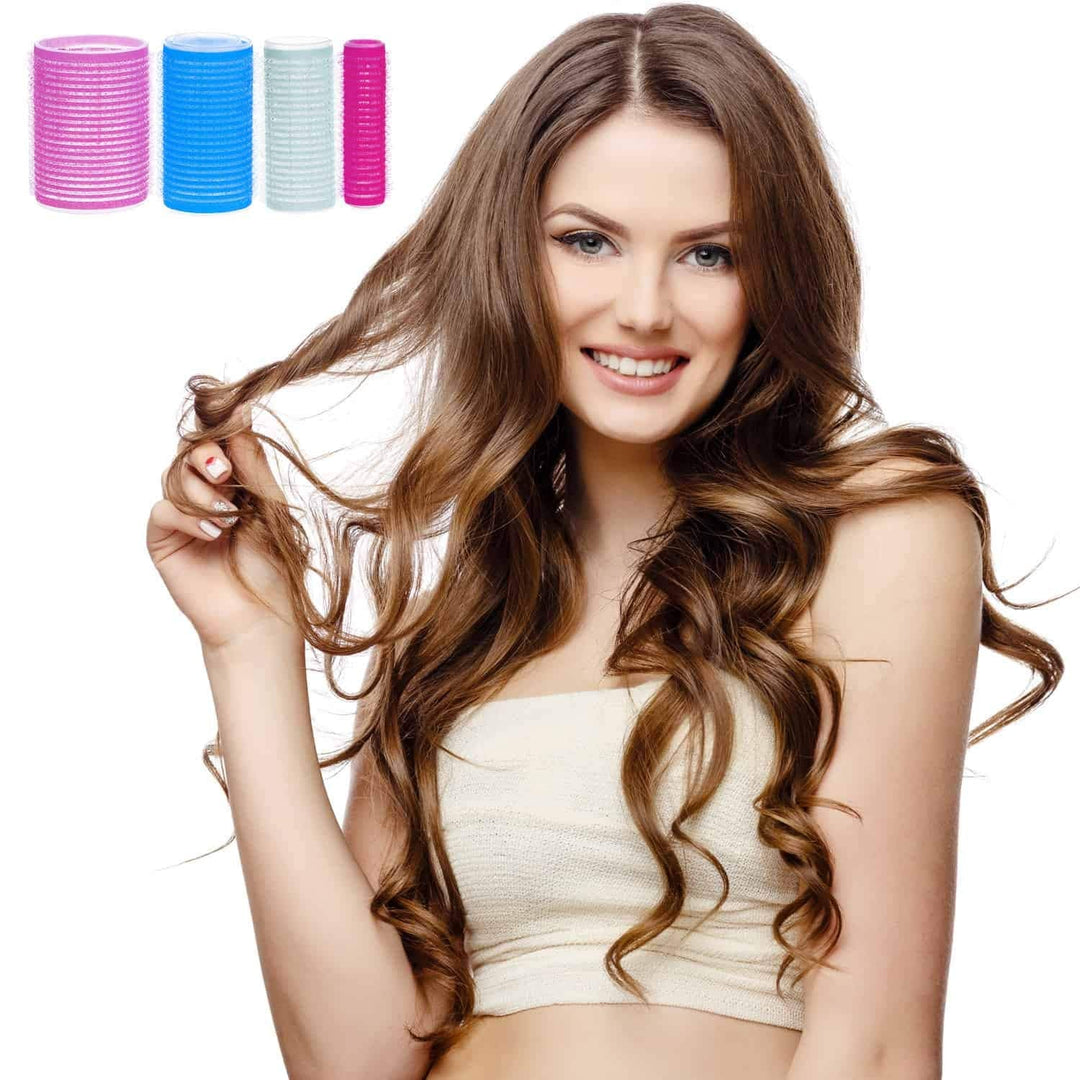 12er Set Haarwickler & Clips für Volumen und Locken-Luzern Mode