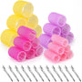 12er Set Haarwickler & Clips für Volumen und Locken-Mehrfarbig B-Luzern Mode