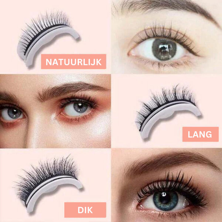 Magnetische Wimpern Set - Wiederverwendbare Fake Lashes-Luzern Mode