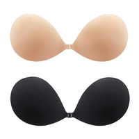 Silicone BH | Selbstkleben | Push-Up | Vorderverschluss | Ohne Träger-Luzern Mode