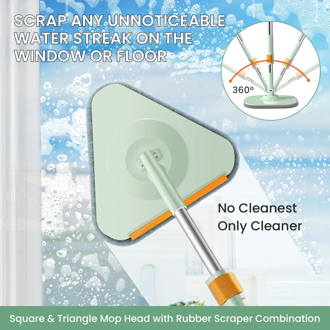 Selbstrotierender Wischmopp | Hände-frei Vielseitig Mikrofaser Langlebig SpinMop-Luzern Mode