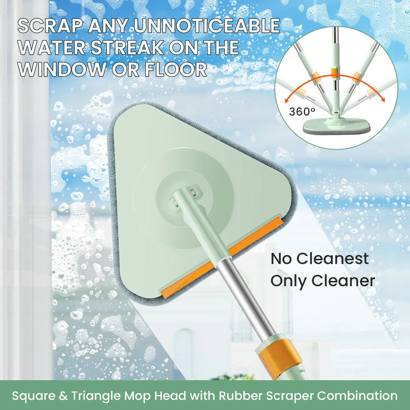 Selbstrotierender Wischmopp | Hände-frei Vielseitig Mikrofaser Langlebig SpinMop-Luzern Mode
