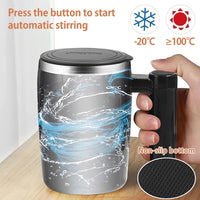 Selbstumrührender Becher | Innovativ – Vielseitig – Langlebig – Praktisch – USB-Luzern Mode