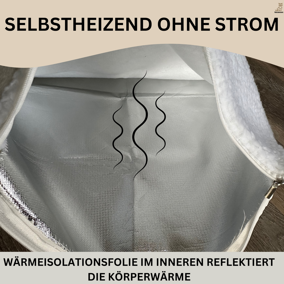 Selbstwärmende Katzenmatte | Weich | Komfortabel | Isolierend | Warm-Luzern Mode