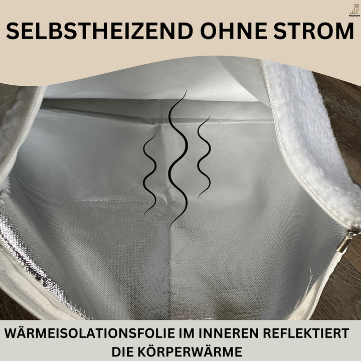 Selbstwärmende Katzenmatte | Weich | Komfortabel | Isolierend | Warm-Luzern Mode