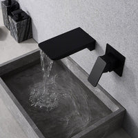 Wandhahn | Sensor | Modern | Kontaktlos | Messing | Glatt | Wasserfall-Luzern Mode