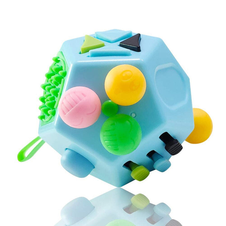 Sensorischer Spielwürfel | Anti-Stress | Langlebig | Vielseitig | Interaktiv-Luzern Mode