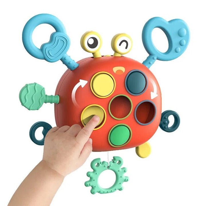Babyspielzeug | Krabbe, Interaktiv, Motorikfördernd, Sensorisch, Stimulierend-Luzern Mode