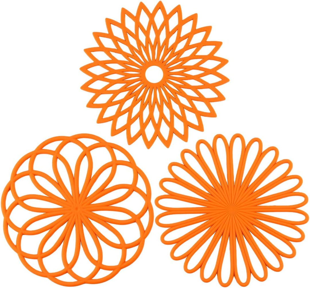 Untersetzer | Vielseitig Hitzebeständig Langlebig Silikon Rutschfest-Orange-Luzern Mode