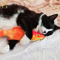 Katzenspielzeug | Fisch Beweglich Aufladbar 4 Stück USB Fit Gesundheit-Luzern Mode