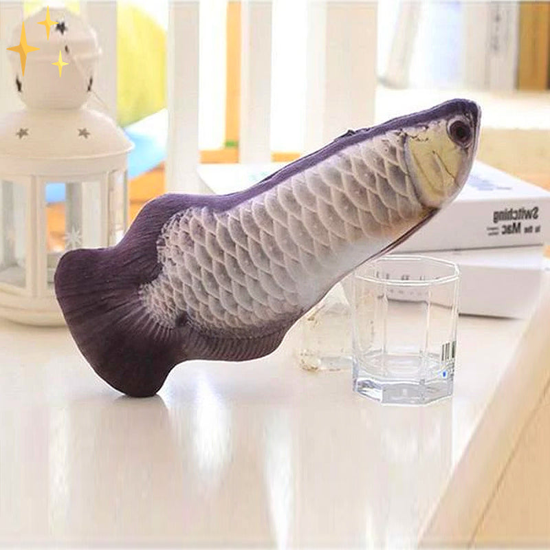 Katzenspielzeug | Fisch Beweglich Aufladbar 4 Stück USB Fit Gesundheit-Luzern Mode