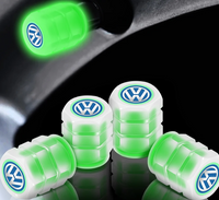 Ventildeckel Set | Marke | Leuchtend im Dunkeln | 4 Stück | Universell-Volkswagen-Luzern Mode