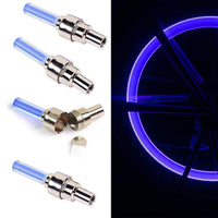 Ventildeckel Set | Beleuchtet | 4 Stück | LED | Batterien | Universell-Luzern Mode