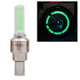 Ventildeckel Set | Beleuchtet | 4 Stück | LED | Batterien | Universell-Grün-Luzern Mode
