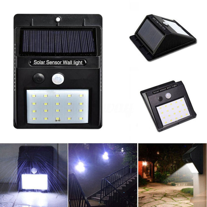 LED Außenlampen | Set von 5 | Solar | Nachhaltig | Hellig | Kompakt | IP65-Luzern Mode