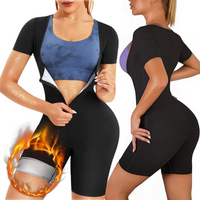 Neopren Shapewear Jumpsuit | Fitness Saunapak | Taille, Bauch und Beine-Saunaanzug Alina-S-Luzern Mode