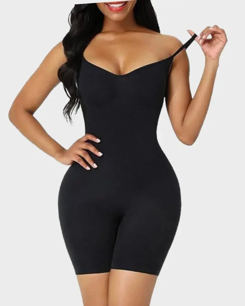 Bodysuit | Formend | Sanduhr | Ärmellos | Verstellbare Träger-Luzern Mode