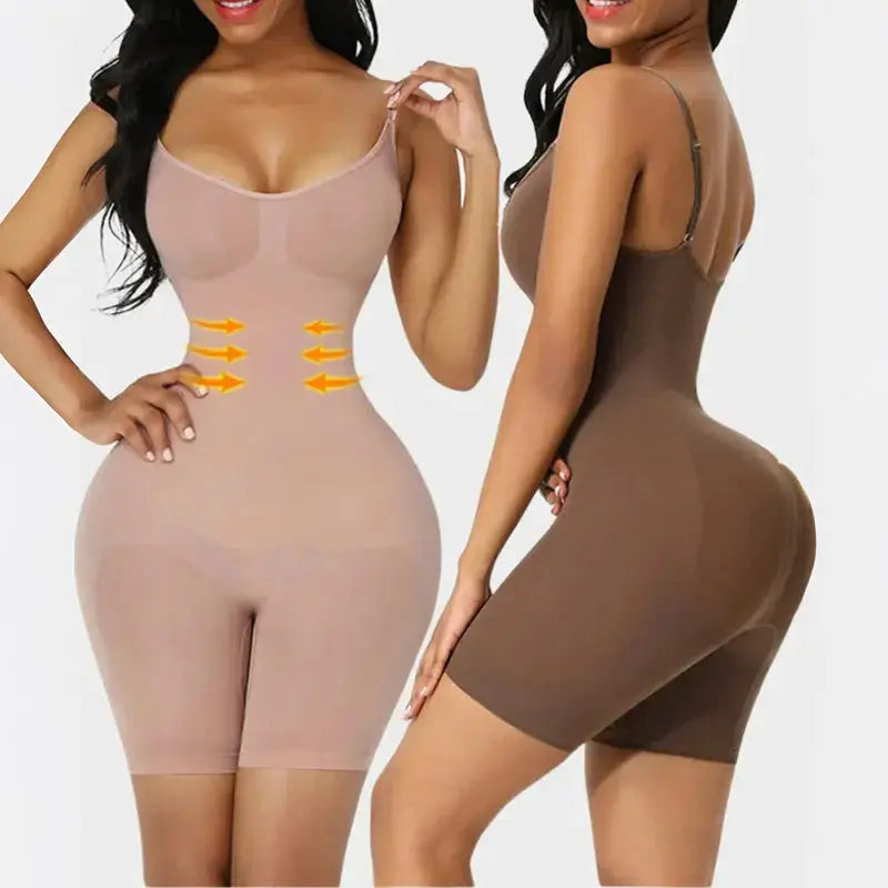 Bodysuit | Formend | Sanduhr | Ärmellos | Verstellbare Träger-Luzern Mode