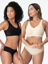Shapewear Sport-BH | Nahtlos | Bügellos | Breite Träger | Halt-Luzern Mode