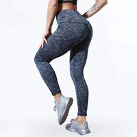 Damen Sport Leggings - Nahtlose Fitness Tights Yoga-Luzern Mode