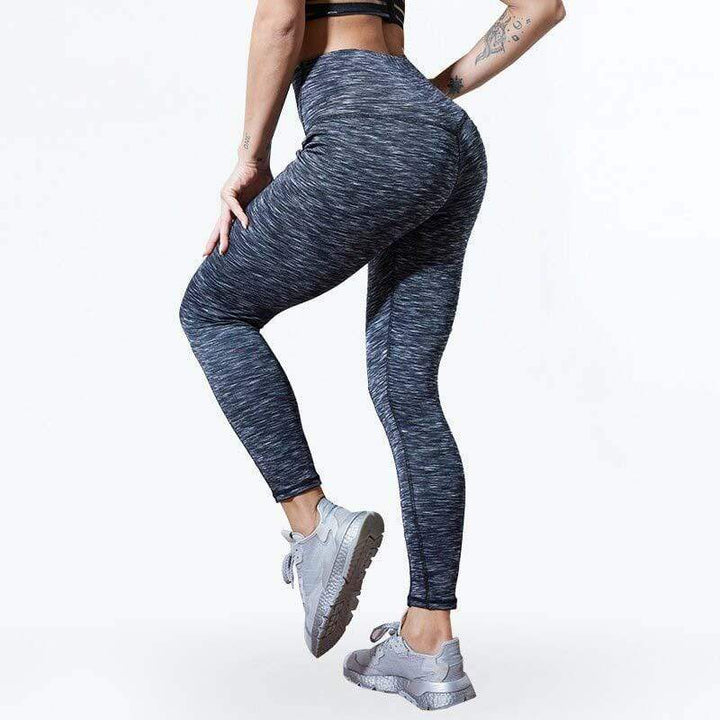 Damen Sport Leggings - Nahtlose Fitness Tights Yoga-Luzern Mode