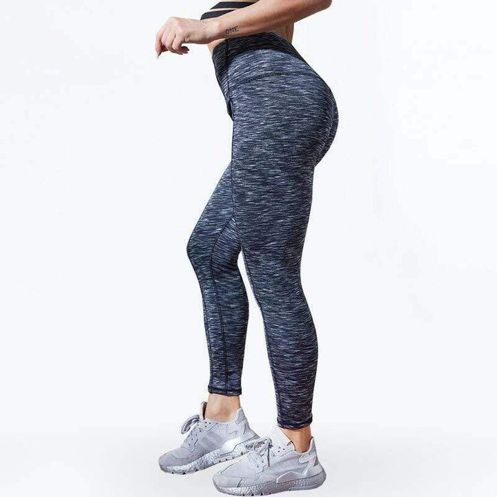 Damen Sport Leggings - Nahtlose Fitness Tights Yoga-Luzern Mode