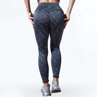 Damen Sport Leggings - Nahtlose Fitness Tights Yoga-S-Luzern Mode