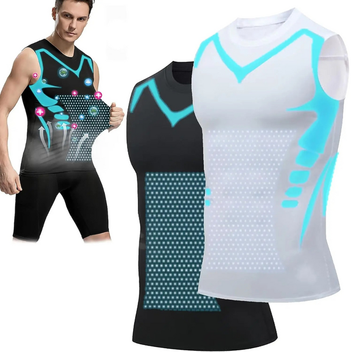 Herren Kompressionsshirt ärmellos für Sport und Fitness-Luzern Mode