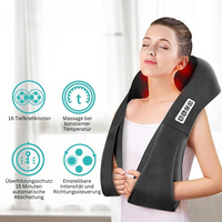Shiatsu-Massagekissen | Infrarot Beruhigend PU-Leder Weich Komfortabel-Luzern Mode