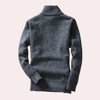 Herren Rollkragenpullover aus Strick für kalte Tage-Luzern Mode
