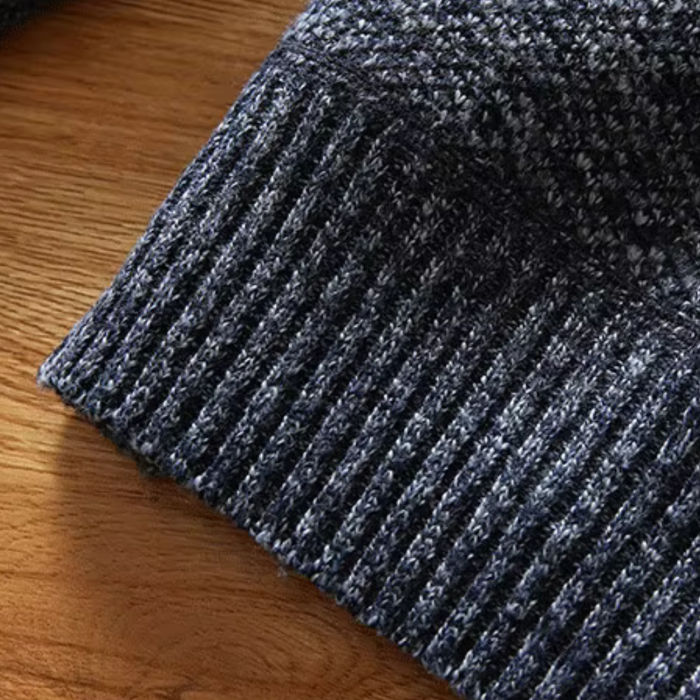 Herren Rollkragenpullover aus Strick für kalte Tage-Luzern Mode