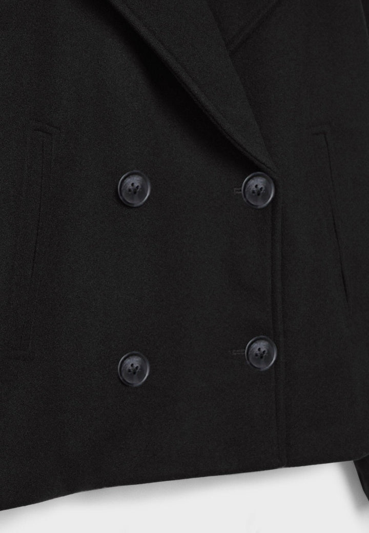 Herbstliche Kurzjacke im Doppelreiher-Stil – Clara