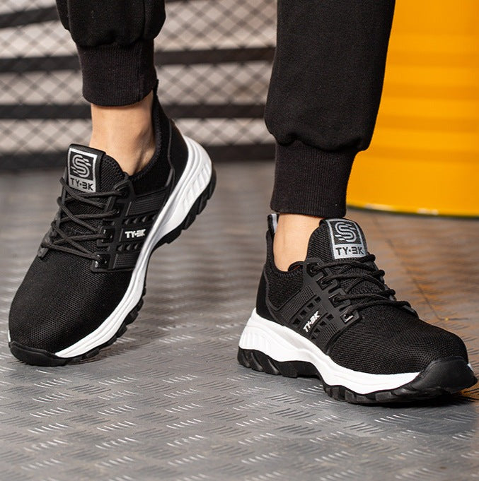 Herren Sneaker Sportschuhe Atmungsaktiv Rutschfest Laufen-Luzern Mode
