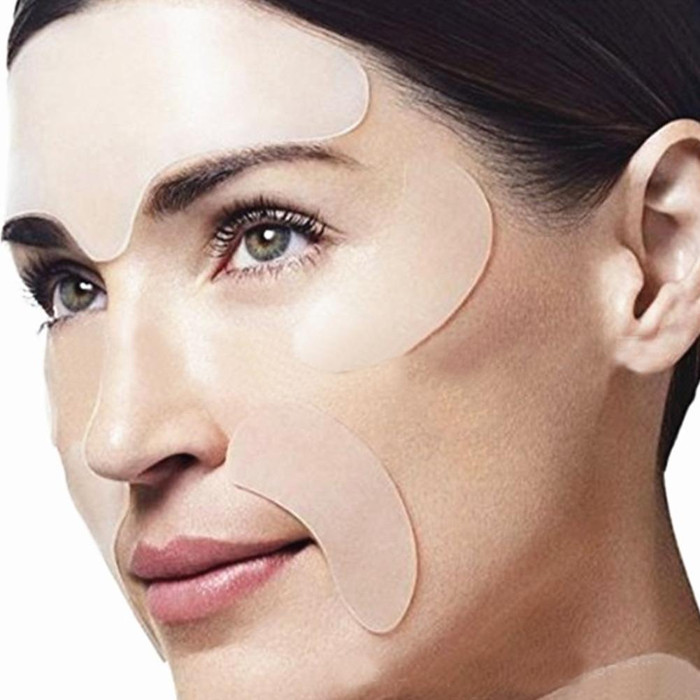 Anti-Aging Haut-Patches | Silikon | W Wiederverwendbar | Effektiv | Sanft-Luzern Mode