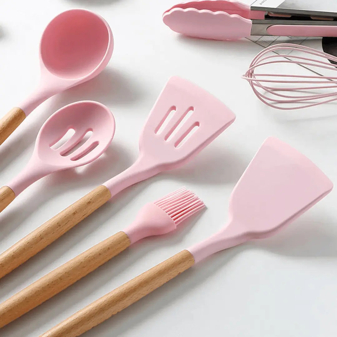 Küchenutensilien-Set | Silikon Langlebig Stilvoll Vielseitig 12-teilig-Luzern Mode