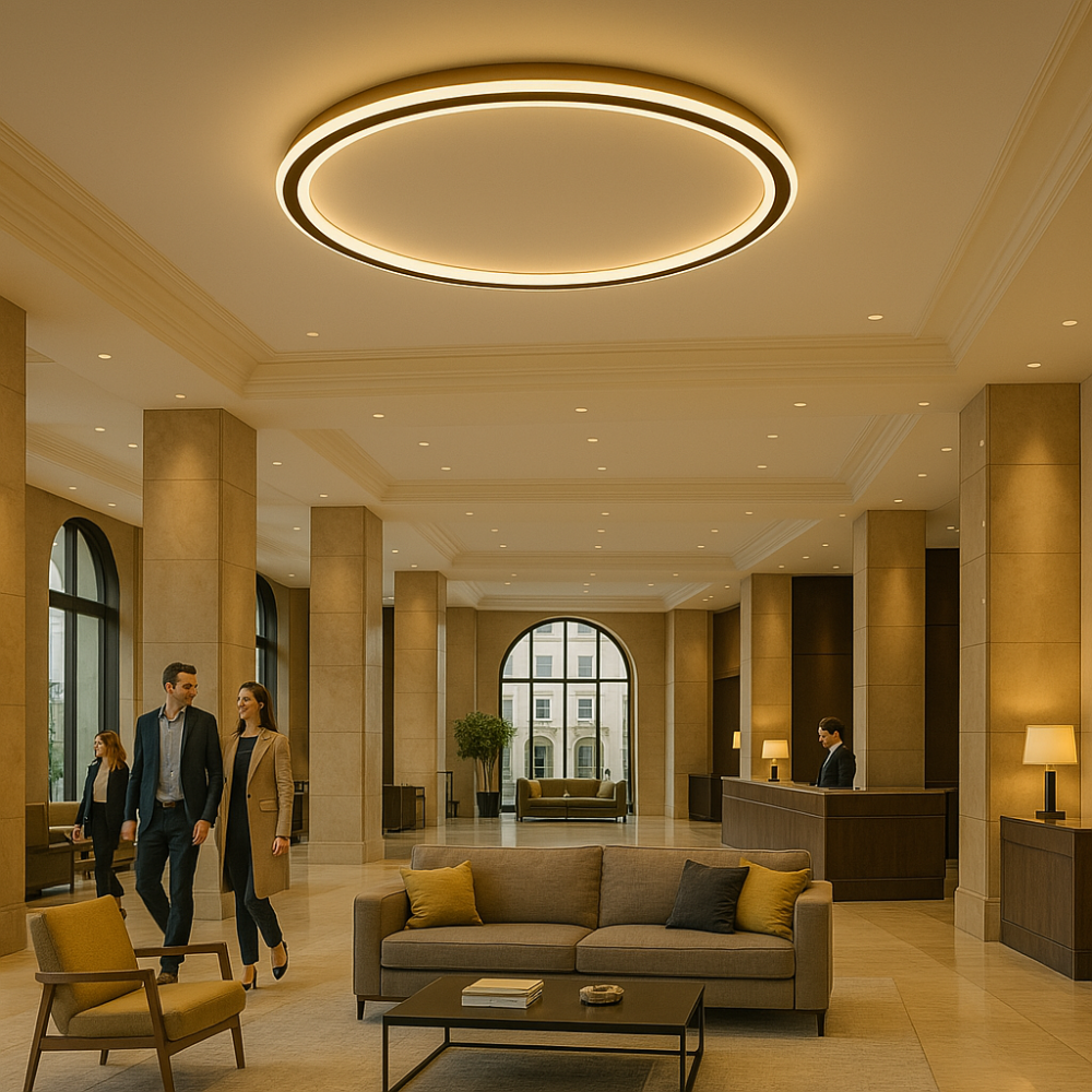 Runde Deckenleuchte | Skandinavisch Modern Stilvoll Vielseitig LED-Luzern Mode