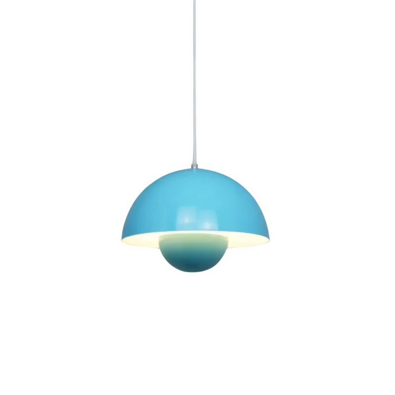 LED-Hängeleuchte | Stimmungsvolles Licht Skandinavisch Einzigartig Stilvoll Rund LED Energiesparend-blau-Luzern Mode
