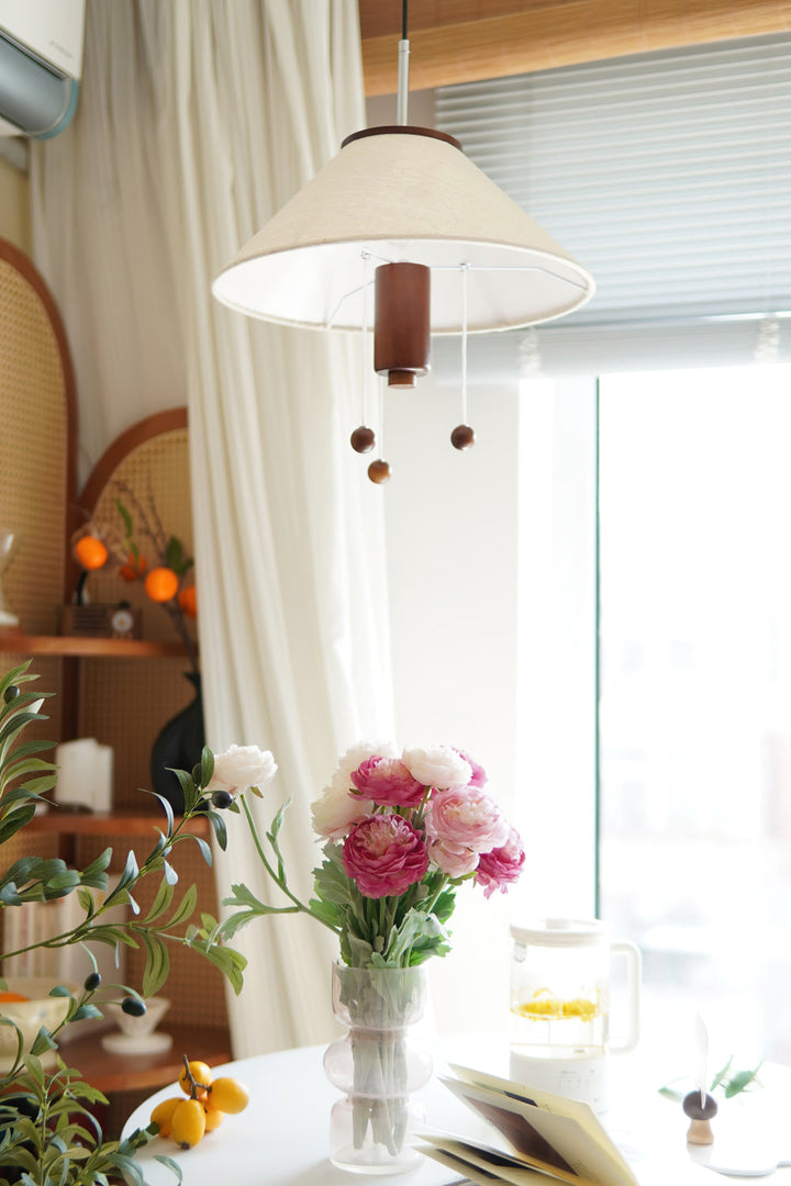 Hängelampe | Lichtnetz Anschluss | LED | Stoff | Schirm | Oktopus-Arme-Luzern Mode