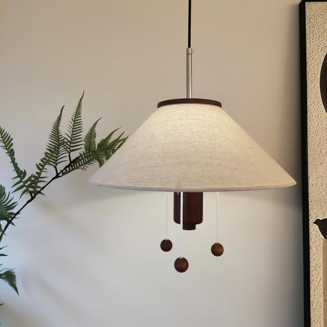 Hängelampe | Lichtnetz Anschluss | LED | Stoff | Schirm | Oktopus-Arme-Luzern Mode