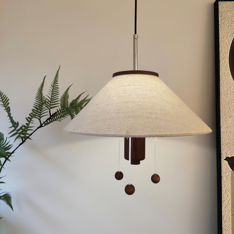 Hängelampe | Lichtnetz Anschluss | LED | Stoff | Schirm | Oktopus-Arme-Luzern Mode