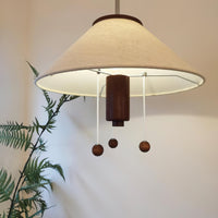 Hängelampe | Lichtnetz Anschluss | LED | Stoff | Schirm | Oktopus-Arme-Luzern Mode