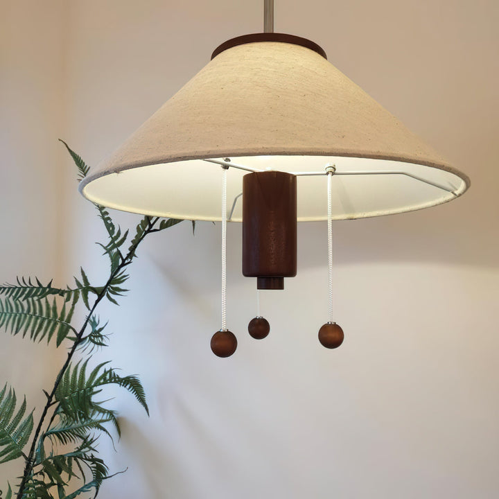 Hängelampe | Lichtnetz Anschluss | LED | Stoff | Schirm | Oktopus-Arme-Luzern Mode