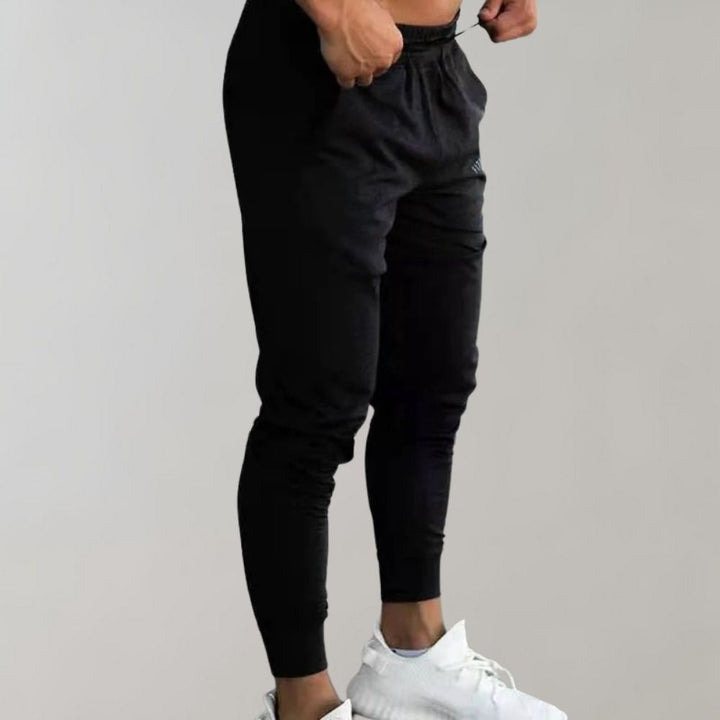 Herren Jogginghose Slim Fit Sporthose mit Taschen-Luzern Mode