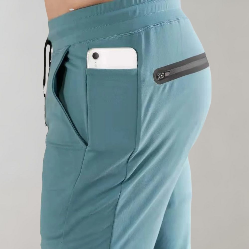 Herren Jogginghose Slim Fit Sporthose mit Taschen-Luzern Mode