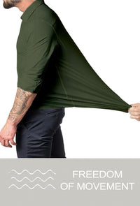 Muskel Fit Herrenhemd - Slim Fit Businesshemd Langarm-Luzern Mode