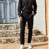 Herren Chinohose Slim Fit mit Gürtel - Bequem & Stilvoll-Luzern Mode