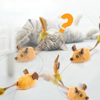 Katzenspielzeug | Maus schlau, beweglich, unvorhersehbar, langlebig-Luzern Mode