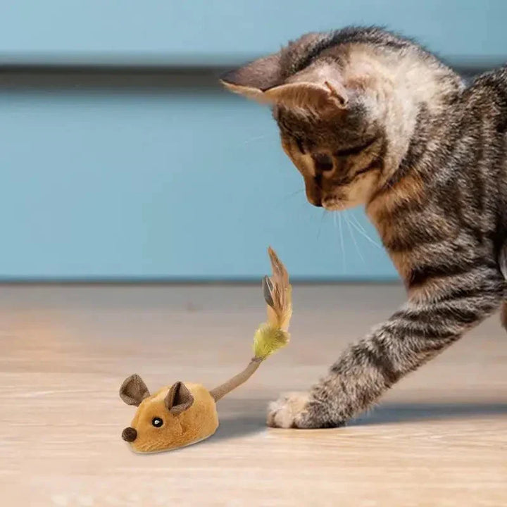 Katzenspielzeug | Maus schlau, beweglich, unvorhersehbar, langlebig-Luzern Mode