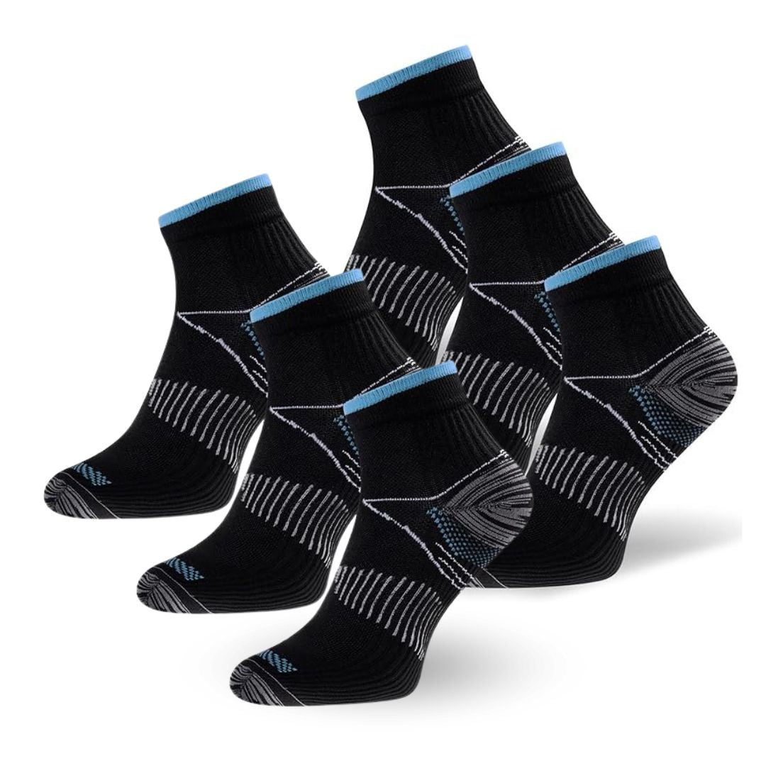 -35-40 (S/M)-Schwarz (3+3 GRATIS)-Luzern Mode