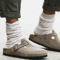 Damen Hausschuhe mit Schnalle - Bequeme Pantoffeln kaufen-Luzern Mode